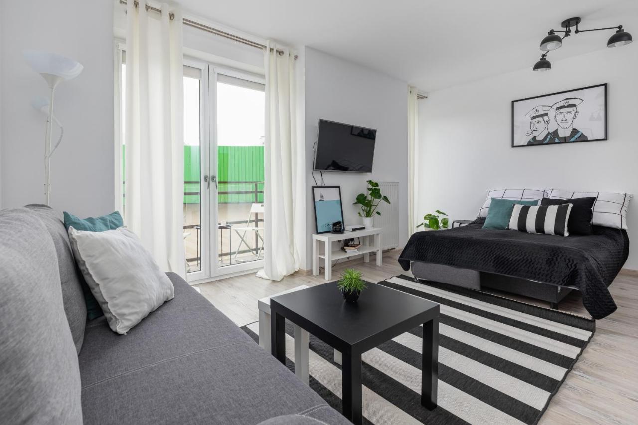 Apartament Apartament Black & White Świnoujście Zewnętrze zdjęcie